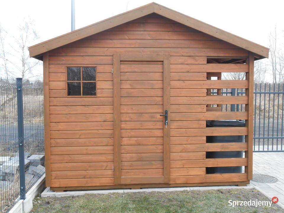 Domek ogrodowy z miejscem na kosze Radom