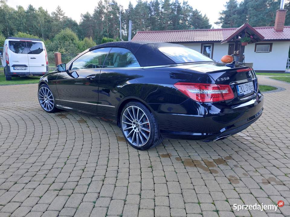 Sprzedam mercedes 550 cabrio w207 w212 cabrio v8 Kołobrzeg