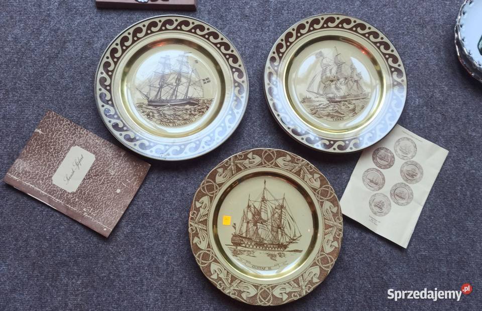 Patera ze statkiem Gustaw III
SVENSK SJFART Gdańsk