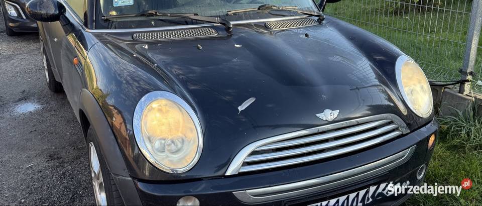 Maska silnika Mini Cooper R50 R53 sama maska Zaborówek