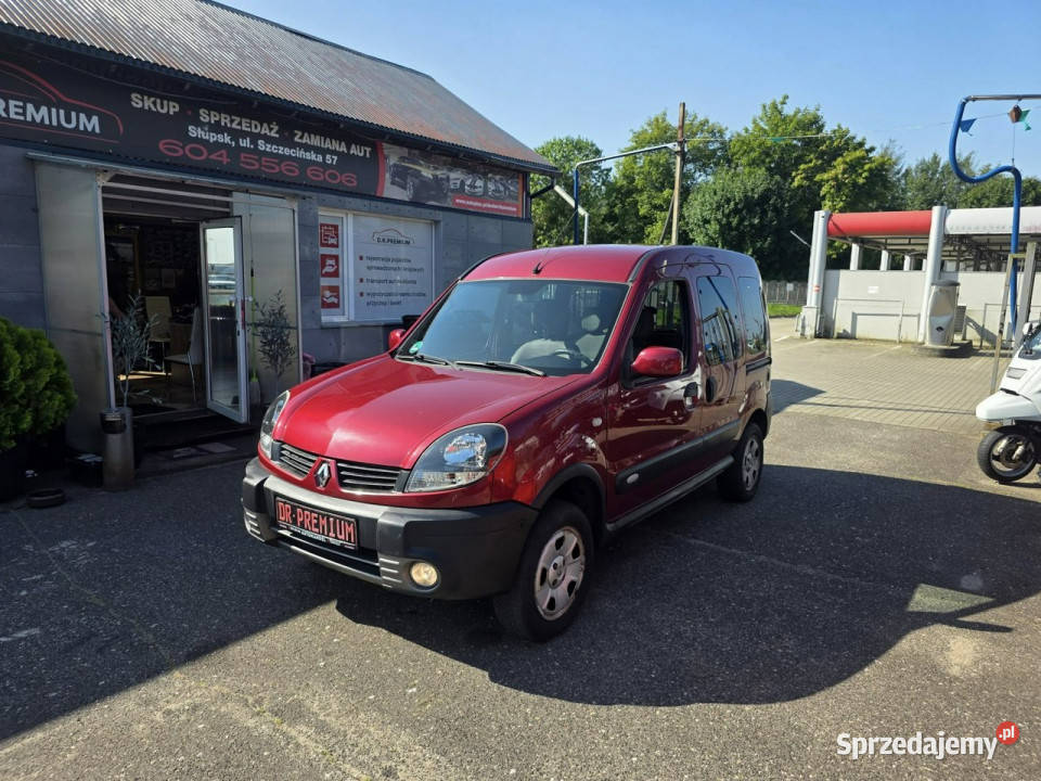 Renault Kangoo 16 Benzyna 95 4x4 Klima Grzane 1598cm3 pomorskie Słupsk
