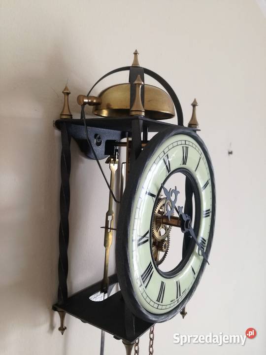 Zegar wiszący szkieletowy warmińsko-mazurskie Olsztyn
