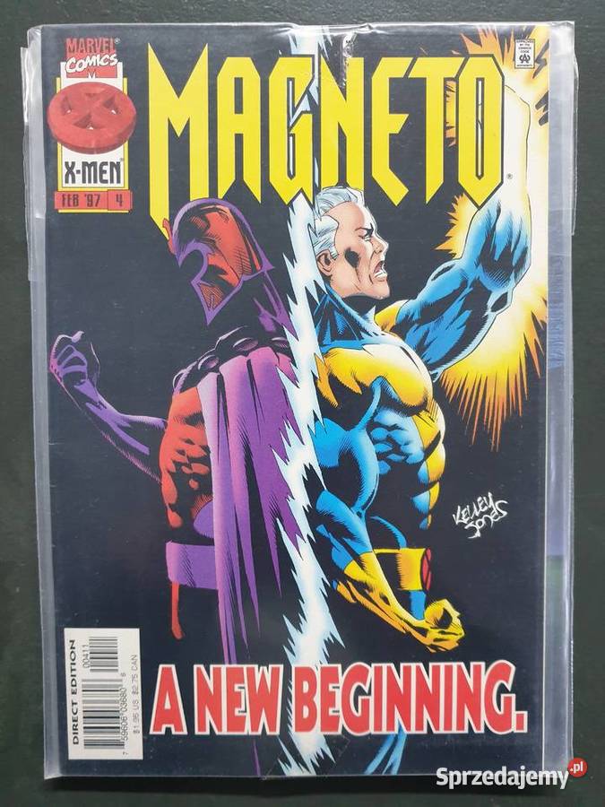 Magneto zestaw 4 oryginalnych komiksów Marvel Gdynia