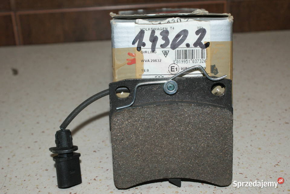 KLOCKI HAMULC VW T4 9903 Z CZU osobowe sprzedam