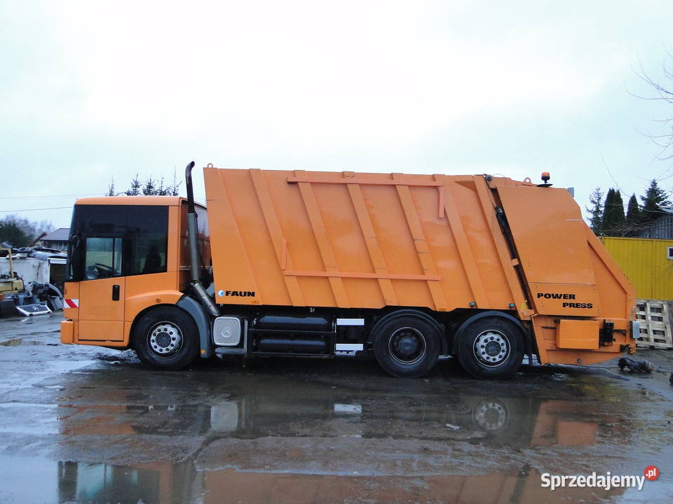 Śmieciarka MercedesBenz Econic 2628 CNG Śmieciarki mazowieckie