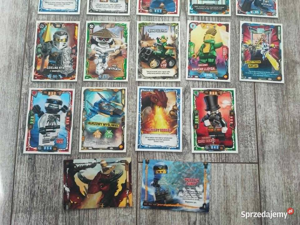 LEGO Ninjago zestaw 31 kart kolekcjonerskich Leżajsk