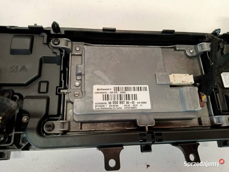 RAMKA OBUDOWA EKRAN WYŚWIETLACZ CITROEN C4 Rakoniewice sprzedam