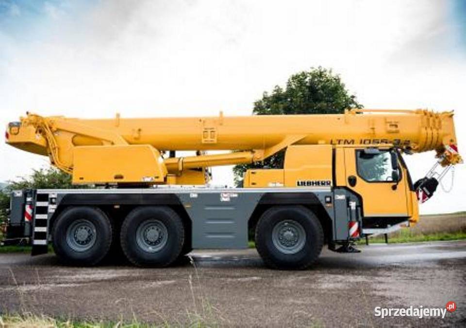 Dzwig kolowy Liebherr LTM 1055 2007 STAN IDEALNY Kraków sprzedam