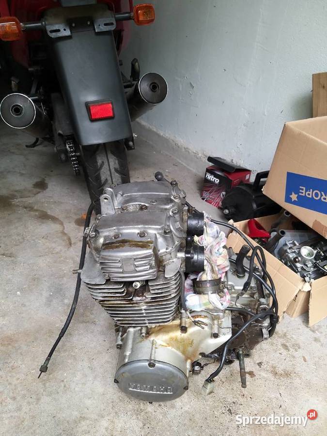 Yamaha xs 360 silnik łódzkie