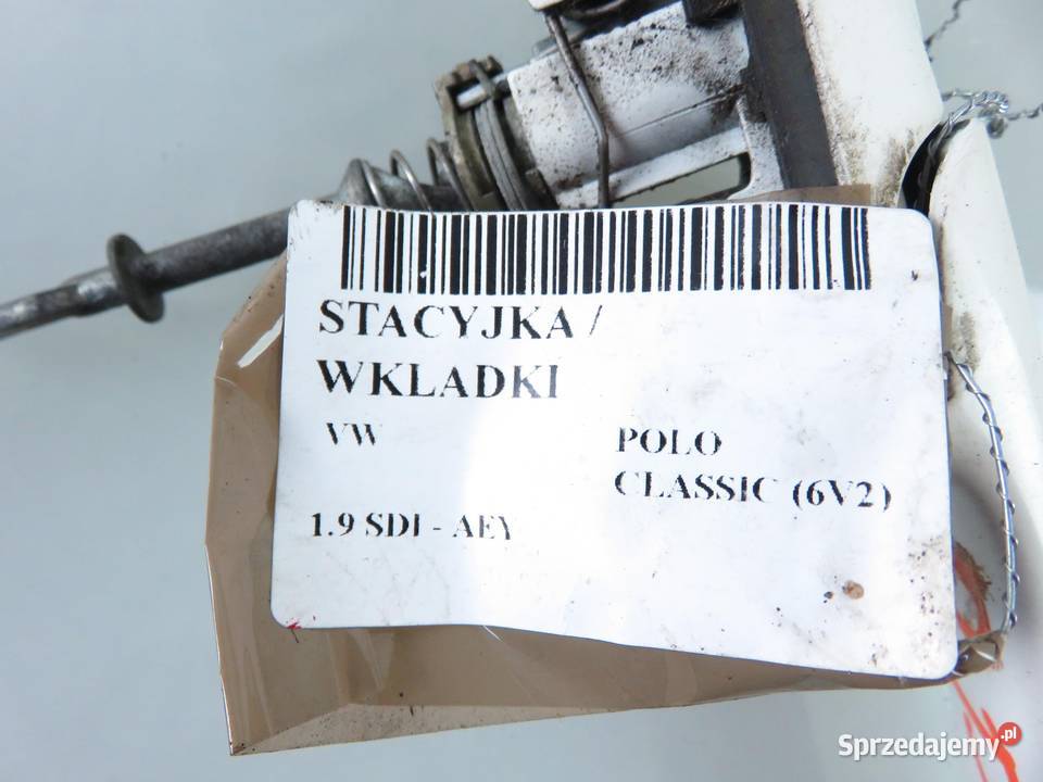 STACYJKA WKŁADKI VW POLO CLASSIC 357905851