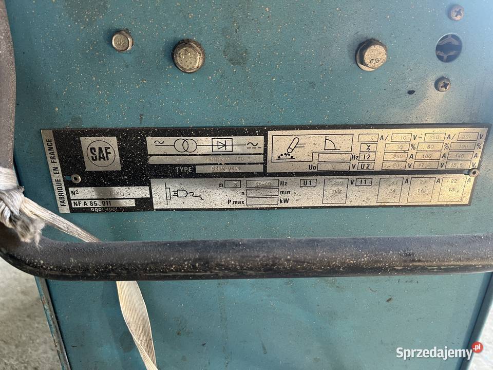 TIG SAF Nertinox 250P 250A