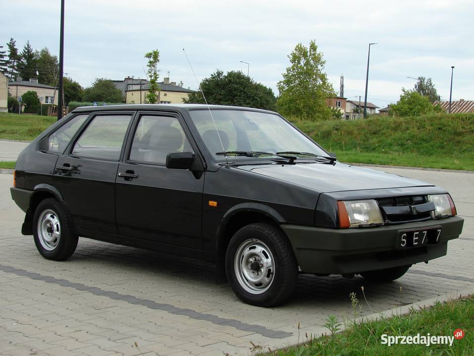 Lada Samara 1991 r salon polska kolor czarny 5 Łask