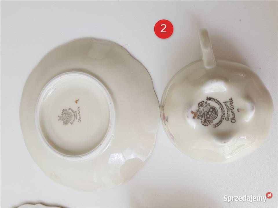 Porcelanowe filiżanki śląskie Siemianowice Śląskie