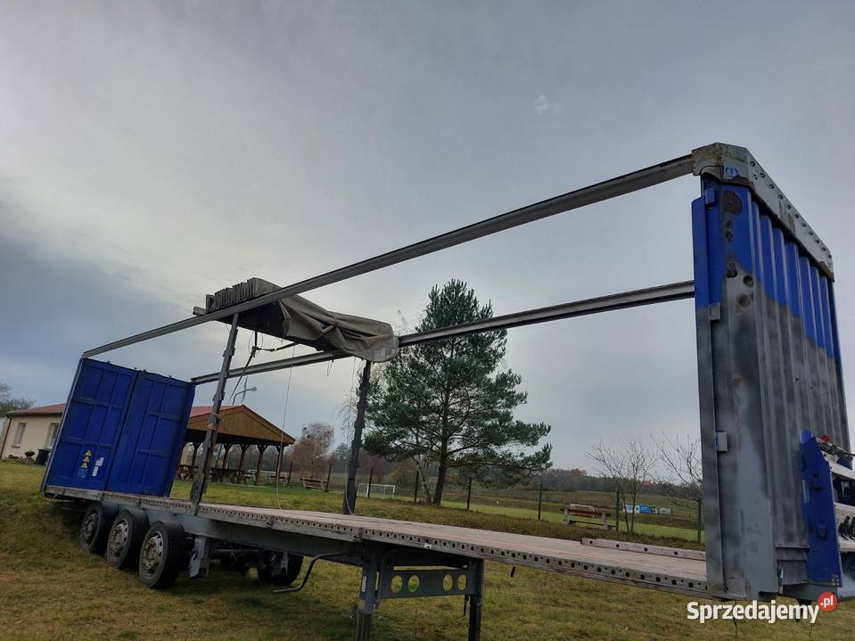 Dach suwany naczepa Krone kompletny