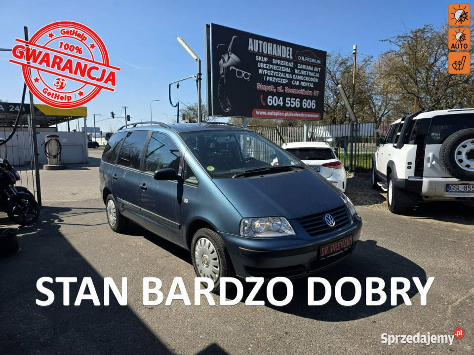Volkswagen Sharan 19 TDI 115 Klimatyzacja Grzane Słupsk