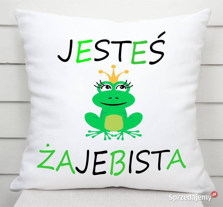 Poduszka z nadrukiem Fotopoduszka Jesteś Gorzów Wielkopolski sprzedam