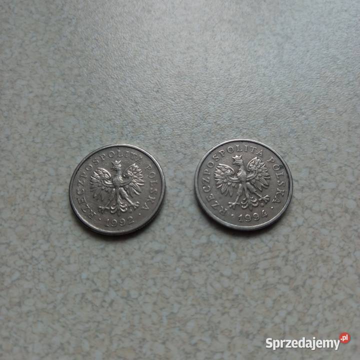 1zl z 1992r i 1994r Antyki, Sztuka, Kolekcje Mrozy