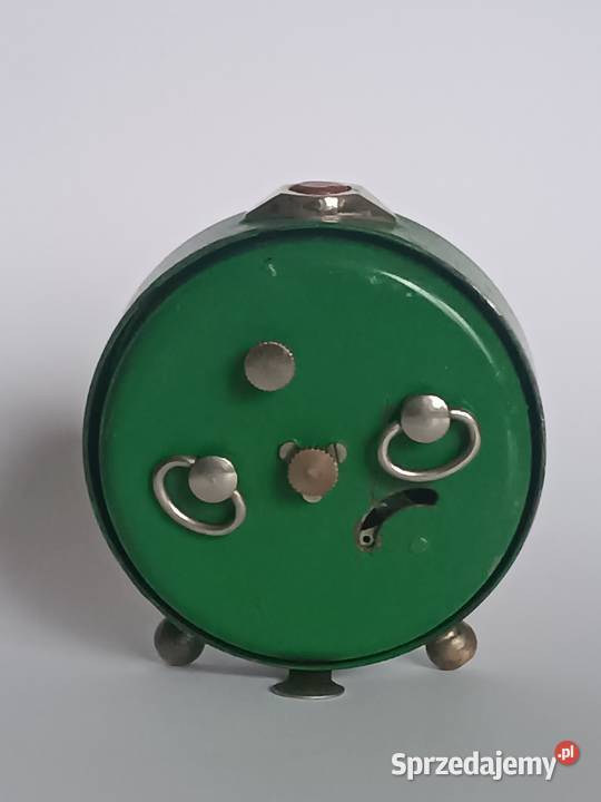 Radziecki budzik SLAVA ZSRR zegar biurkowy Rzeszów