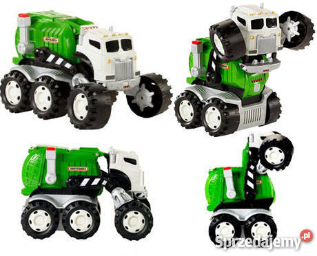 Matchbox Śmieciarka STINKY mówi polsku Samochody i pojazdy zachodniopomorskie Szczecin sprzedam