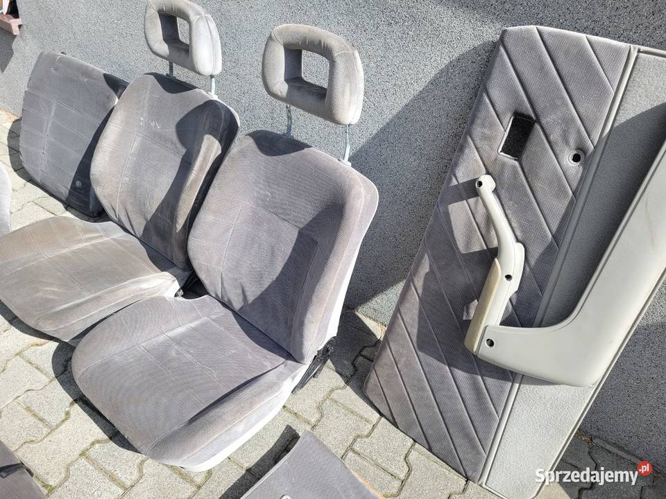 tapicerka fotele welur opel kadett E GL beżowe Jastrzębie-Zdrój