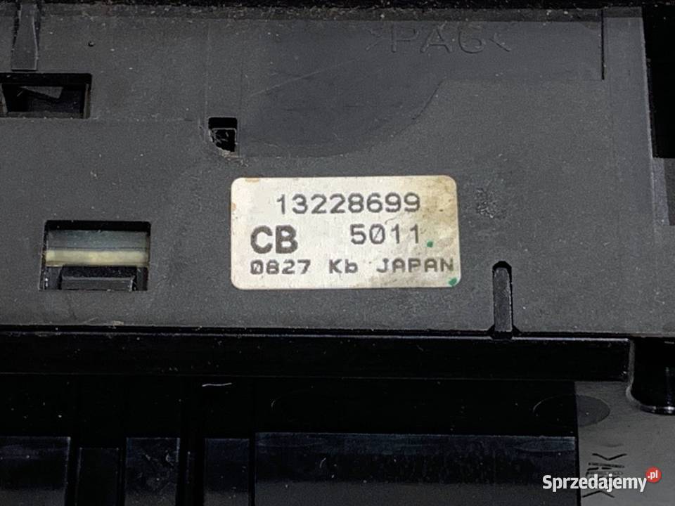 PRZEŁĄCZNIK SZYB OPEL ASTRA H 13228699 0414