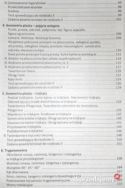Matematyka kl 1 Zb zadań M Kurczab E Kurczab lubelskie Chełm sprzedam
