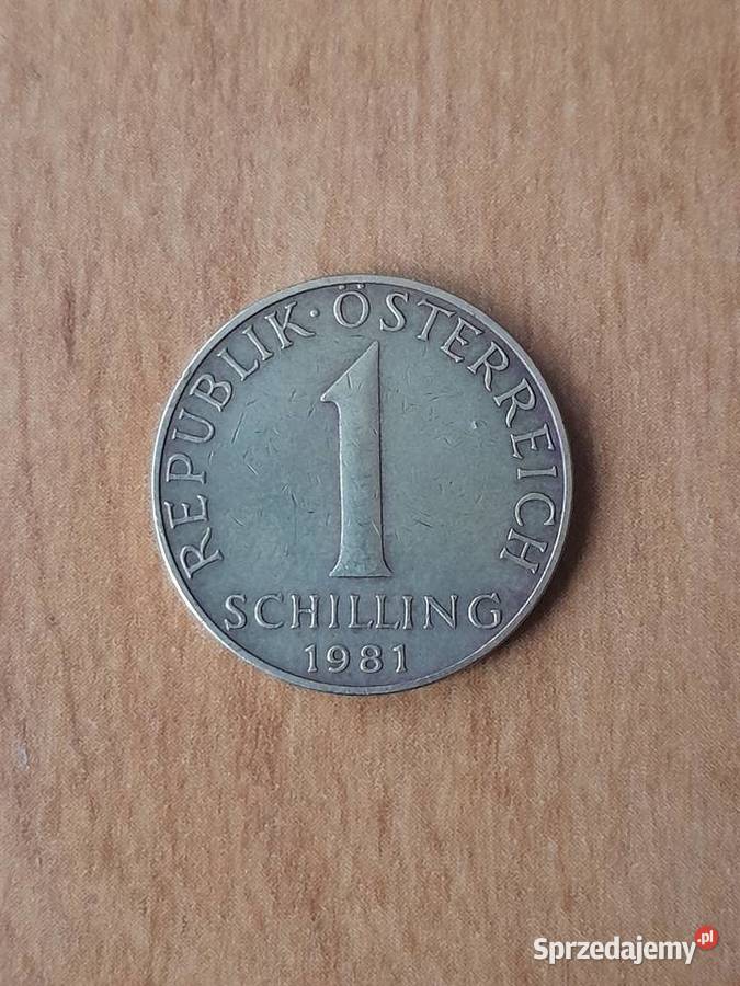 Moneta 1 Schilling Austria 1981 Polkowice