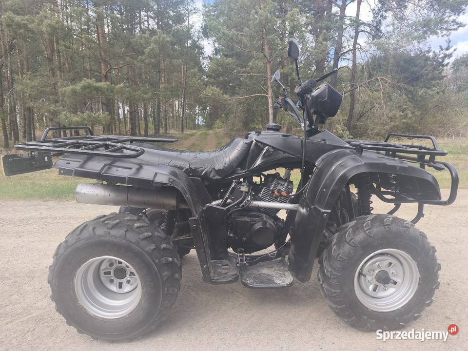 Quad 250 Zajerejestrowany kupiony w Polsce lubelskie Dobryń-Kolonia