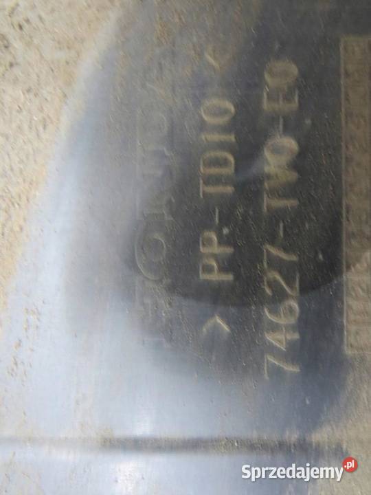 OSŁONA PODWOZIA POD ZDERZAK TYŁ CIVIC IX sprzedam