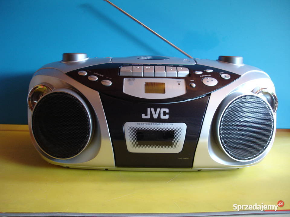 Radiomagnetofon z CD JVC RC-EX10