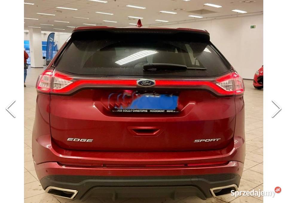 Ford Edge 20 TDCi TwinTurbo 4WD STLine elektrochrom. lusterka boczne pomorskie Gdańsk