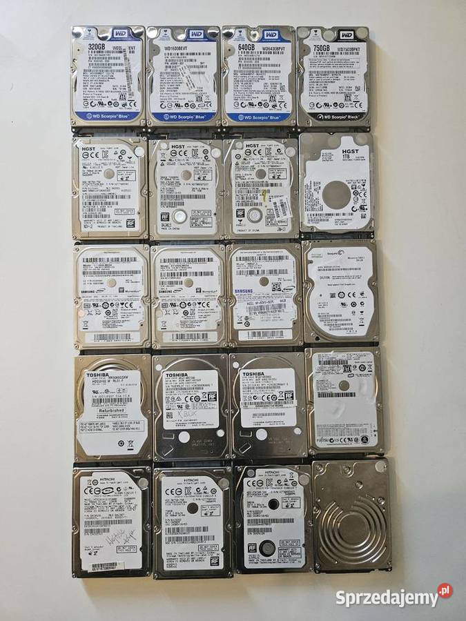 Dyski twarde 120GB 1TB Kętrzyn sprzedam