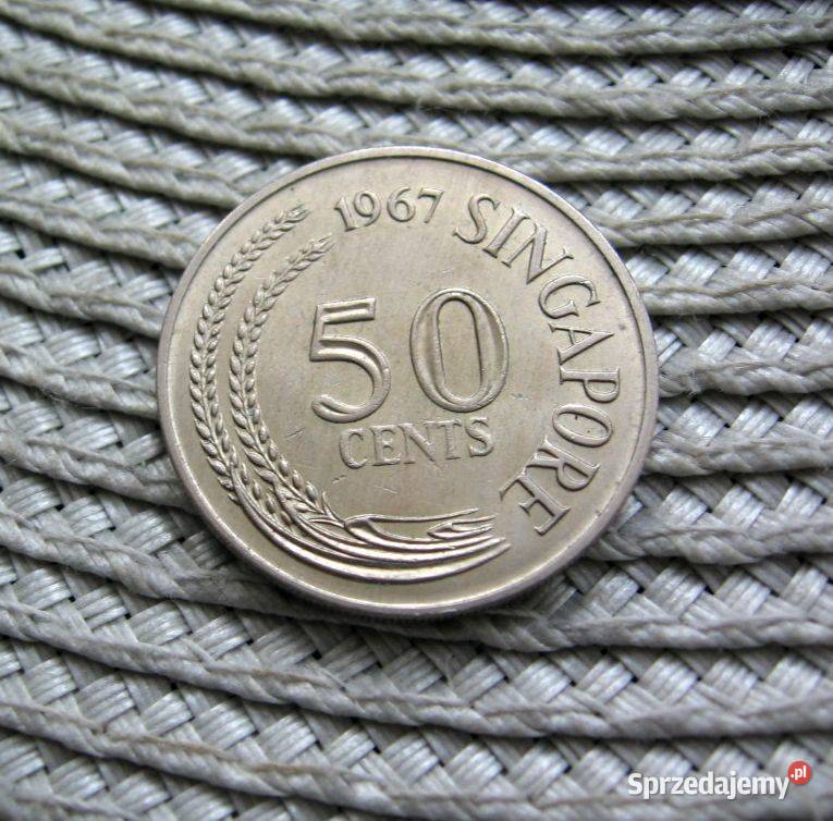 Singapur 50 Cent 1967r Kalisz sprzedam