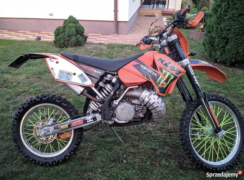 KTM EXC 250 2t zarejestrowany Królewo