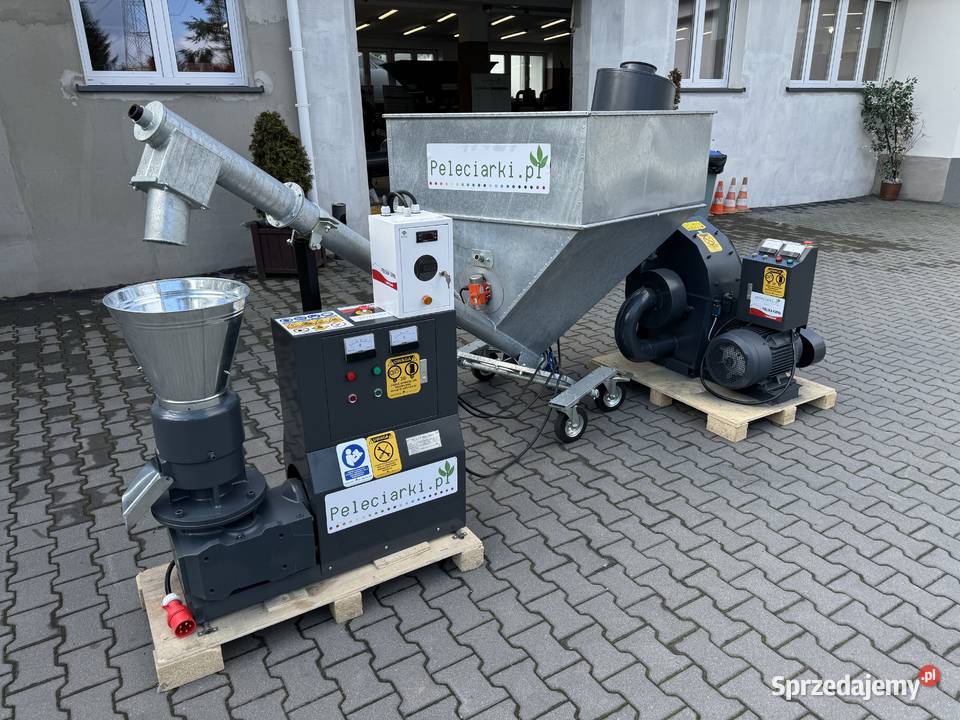 Linia Do Produkcji Pelletu 150 H WYDAJNOŚCI Pozostałe Częstochowa sprzedam