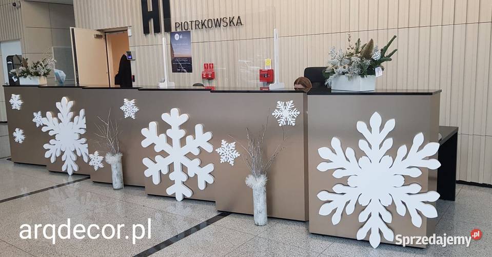 Metrowe śnieżynki styropianowe płatki śnieguBoże Pozostałe Dębna