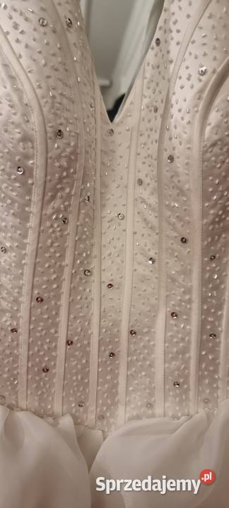 Sprzedam Tanio suknie ślubną księżniczkę 3638 Białystok