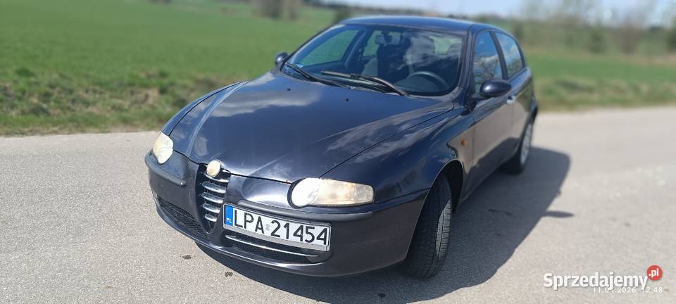 Afla Romeo 147 19 JTD 9 lat w jednych rękach CD Milanów