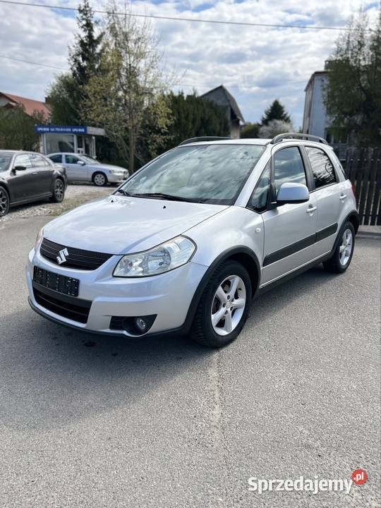 Piekne Suzuki SX4 Benzyna Bezwypadek Mega stan srebrny sprzedam