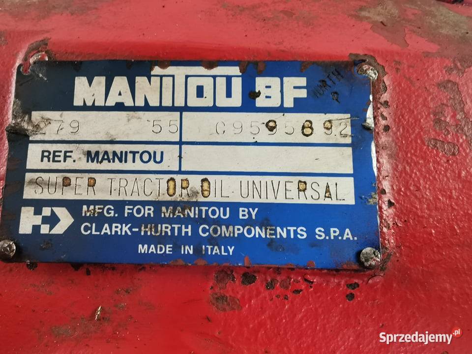 Środek mostu tył 13X31 Manitou MT 1996r wielkopolskie