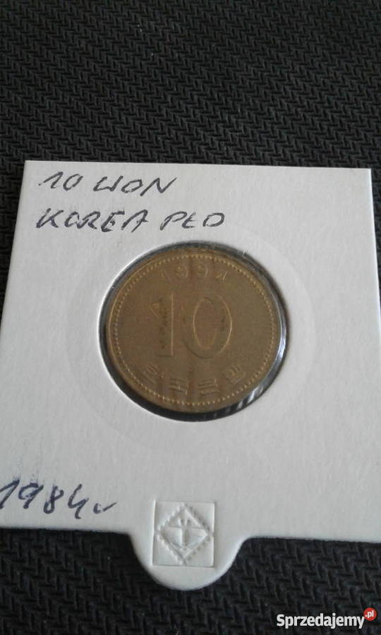 10 Won 1984 rKorea Południowa wielkopolskie Konin