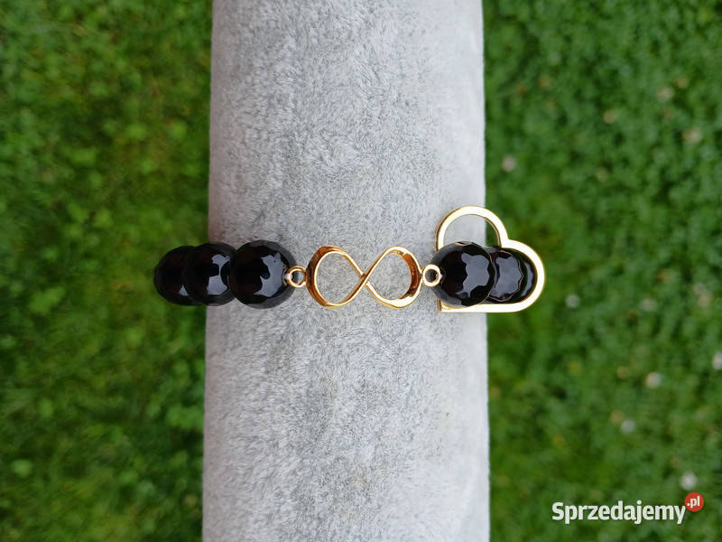 Bransoletka damska z Onyksu czarnego Kielce
