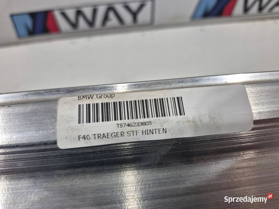 BMW 1 F40 BELKA ZDERZAKA TYŁ TYLNA WSPORNIK