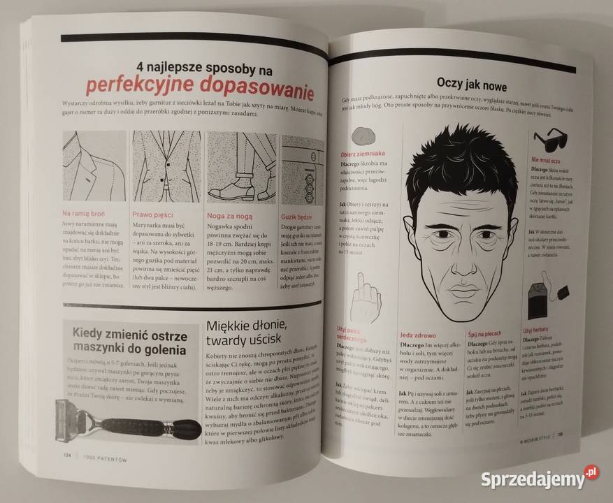 1000 patentów wszystko robić lepiej Mens Health Bełchatów sprzedam