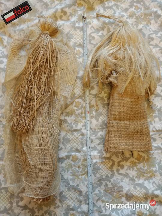 2x Lalka Anielica Krawcowa piękna naturalna len sprzedam