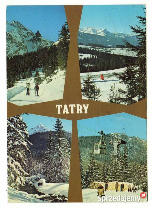TATRY POCZTÓWKA WIELOWIDOKOWA Krynki sprzedam
