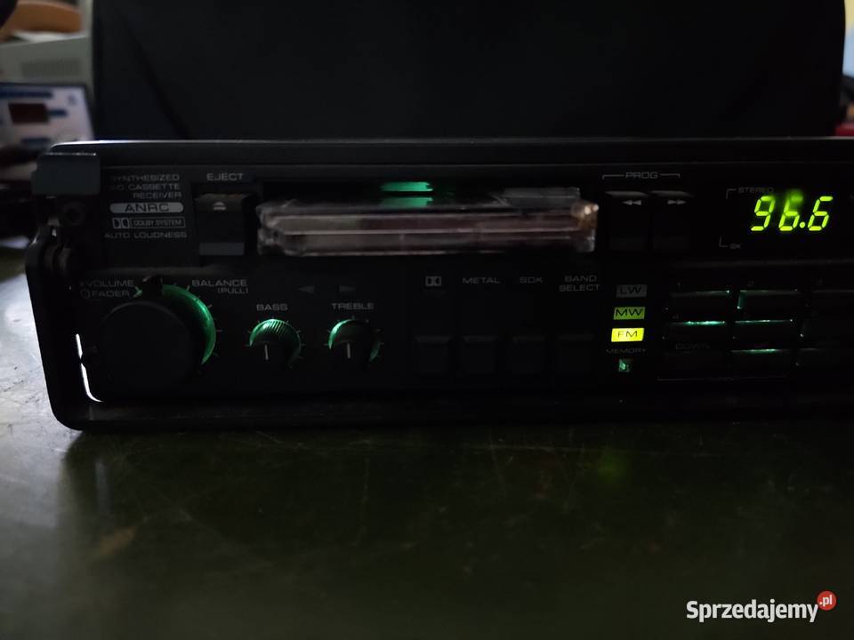 Radioodtwarzacz radio samochodowe Kenwood kaseta Kenwood podlaskie Bakałarzewo sprzedam