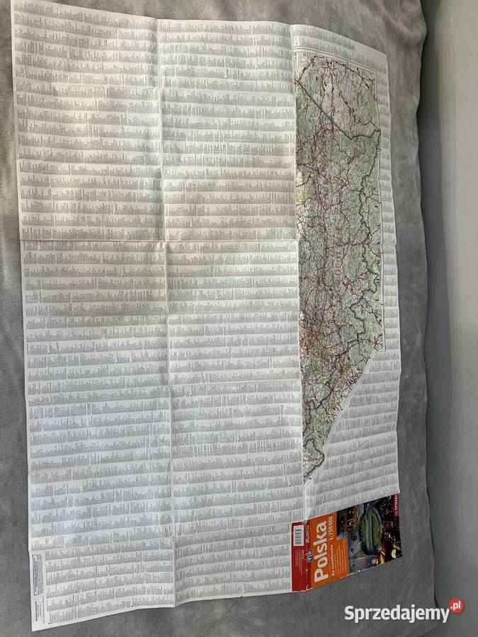 Mapa Polska zawodowców Tir Moto Demart 11750000 miękka Jasło sprzedam