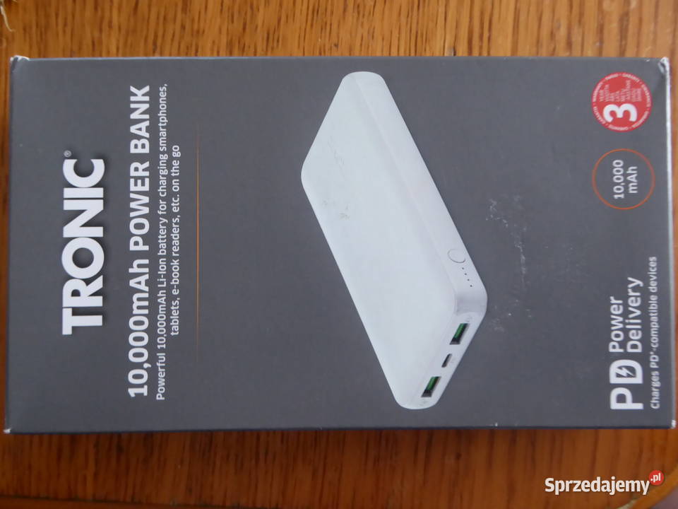 Nieużywany Power bank 10000mAh TRONIC wejścia Olsztyn