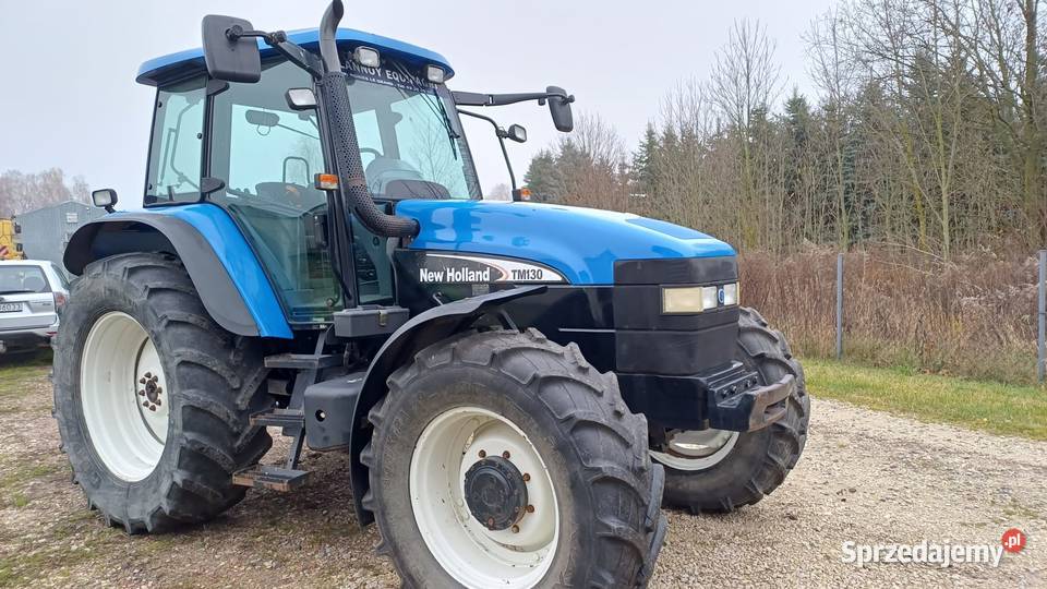Holland TM130 szybka skrzynia 50 h pneumatyka New Holland